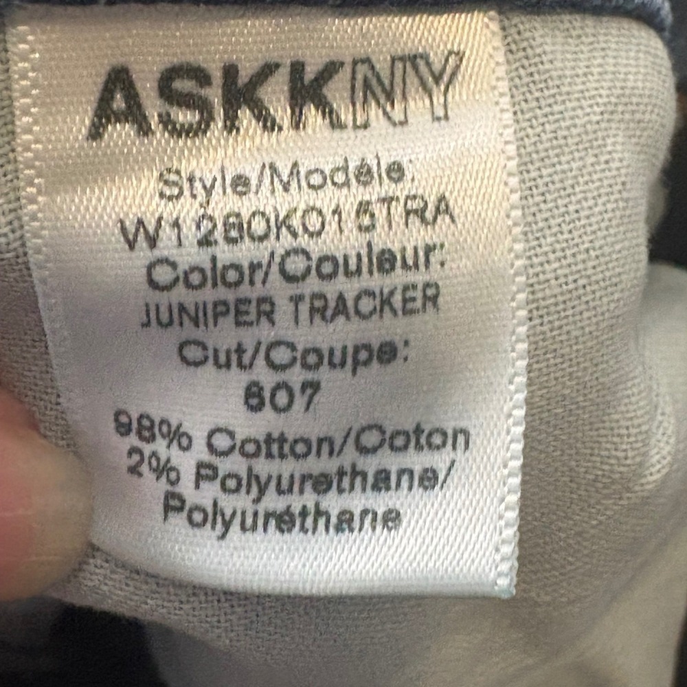 ASKK NY Juniper Tracker Wide Leg High Rise Jeans Womens Size 27 - Picture 12 of 13